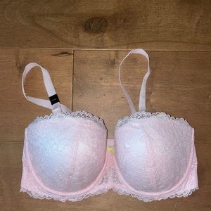 Victoria’s Secret Pink Lace Dream Angels Multi-Way Size 34DDD